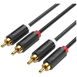 Кабель Vention BCMBJ, 2RCA, 5.0 м., Чорний