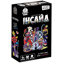 Игра настольная развлекательная "Инсайд: Crazy Koko", рус, Vladi Toys