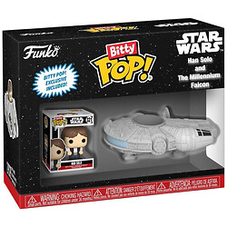 Набор фигурок "Bitty Pop! Ride: Хан Соло и Тысячелетний сокол", Funko