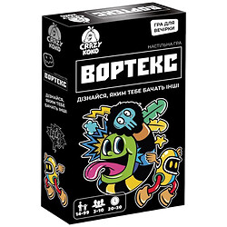 Игра настольная развлекательная "Вортекс: Crazy Koko", укр, Vladi Toys
