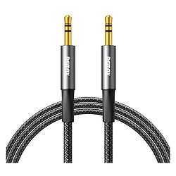 AUX кабель Remax C27 Velocity, 3,5 мм., 1.2 м., Чорний