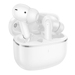Bluetooth-гарнітура Borofone BW71 Soleil, Стерео, Білий