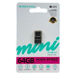 USB Flash Borofone BUD5 Finesse Mini, 64 Гб.