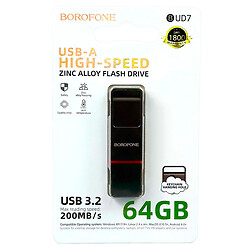 USB Flash Borofone BUD7 Spirit, 64 Гб.