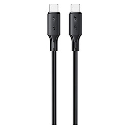 USB кабель AceFast C17-03, Type-C, 1.2 м., Черный