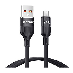 USB кабель Remax RC-C135 Lyoncai, MicroUSB, 1.0 м., Черный
