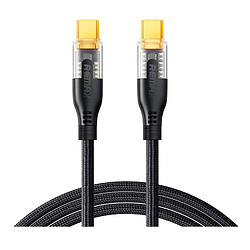 USB кабель Remax RC-C170 Explore Gen2, Type-C, 1.2 м., Чорний