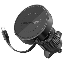 Автомобильное зарядное устройство Promate Magdrive-r, Черный
