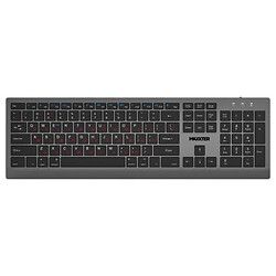 Клавиатура Maxxter KBW-01G-UA, Серый