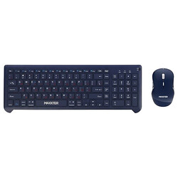 Клавиатура и мышь Maxxter KMS-WCM-01BL-UA, Синий