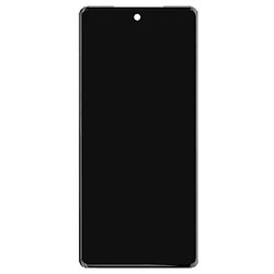 Дисплей (екран) Motorola XT2429 Moto Edge 50 Fusion, High quality, З сенсорним склом, Без рамки, Чорний