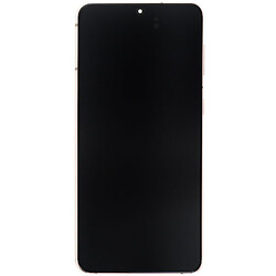 Дисплей (екран) Samsung G996 Galaxy S21 Plus, З сенсорним склом, З рамкою, OLED, Фіолетовий