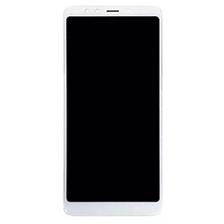 Дисплей (екран) Xiaomi Redmi 5, Original (100%), З сенсорним склом, З рамкою, Білий