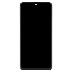 Дисплей (екран) Xiaomi Redmi Note 14 5G, З сенсорним склом, З рамкою, OLED, Чорний