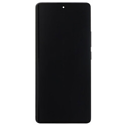 Дисплей (екран) Xiaomi Redmi Note 14 Pro 4G, З сенсорним склом, З рамкою, Amoled, Чорний