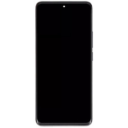 Дисплей (екран) Xiaomi Redmi Note 14 Pro 5G, З сенсорним склом, З рамкою, OLED, Чорний