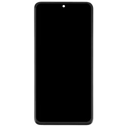 Дисплей (экран) Xiaomi Redmi Note 14, С сенсорным стеклом, С рамкой, OLED, Черный