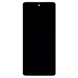 Дисплей (экран) ZTE Blade A75, Original (PRC), С сенсорным стеклом, С рамкой, Черный