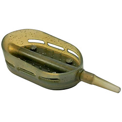 Кормушка рыболовная LIFE ORANGE "Boat Flat Method с вертлюгом №4", 70 г