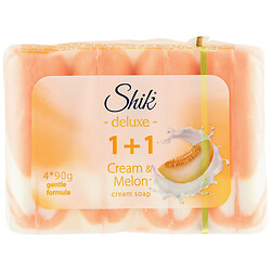 Набор крем-мыла туалетного Shik Deluxe 1+1 "Дыня", 90г