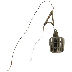 Оснастка для ловли карпа LIFE ORANGE "Big Cage Feeder Leadcore №37", 60 г