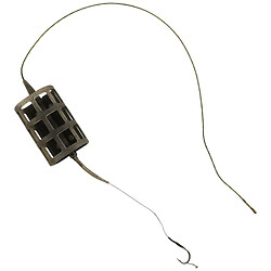 Оснастка карповая для бойла LIFE ORANGE 2в1 "Cage Feeder Leadcore №49", 60 г