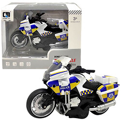 Мотоцикл "Полиция", металлопластик, звук, инерция, подсветка, Chengmei Toys