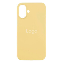Чехол (накладка) Apple iPhone 16, Original Soft Case, Cream Yellow, Желтый