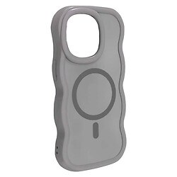 Чехол (накладка) Apple iPhone 14, Undine, MagSafe, Серый