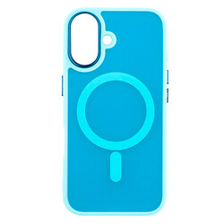 Чохол (накладка) Apple iPhone 16 Plus, Color Chrome Case, MagSafe, Синій