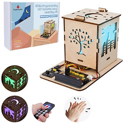 Набір для складання різнокольорової лампи Microbit V2.0 DIY Colorful Lamp Starter Kit від Keyestudio