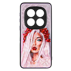 Чехол (накладка) Xiaomi Redmi Note 14 Pro 4G, Epik Prisma Ladies, Ukrainian Girl, Рисунок