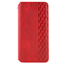 Чехол (книжка) OPPO A3, GETMAN Cubic, Красный