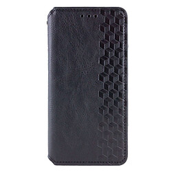 Чехол (книжка) Xiaomi Poco C55 / Redmi 12C, GETMAN Cubic, Черный