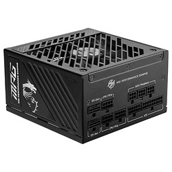 Блок живлення для корпусів MSI MPG A1000GS PCIE5, Чорний