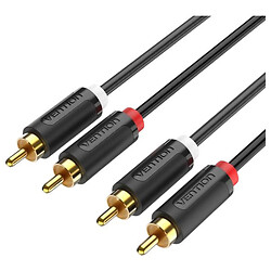 Кабель Vention BCMBG, 1.5 м., 2RCA, Черный