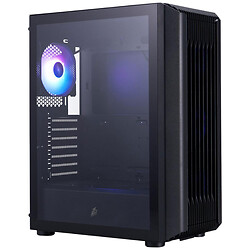 Корпус 1stPlayer H6-BK-4F7, Чорний