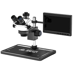 Микроскоп LuoWei LW-TR02-B3TV-DP01, Серебряный