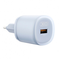 СЗУ XO L157, С кабелем, MicroUSB, Синий