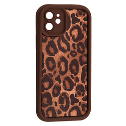 Чохол (накладка) Apple iPhone 11, Leopard, Brown 4, Коричневий