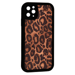 Чохол (накладка) Apple iPhone 11 Pro Max, Leopard, Чорний
