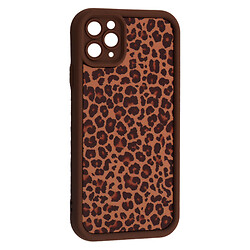 Чохол (накладка) Apple iPhone 11 Pro Max, Leopard, Brown 3, Коричневий