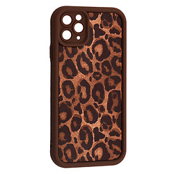 Чохол (накладка) Apple iPhone 11 Pro Max, Leopard, Brown 4, Коричневий
