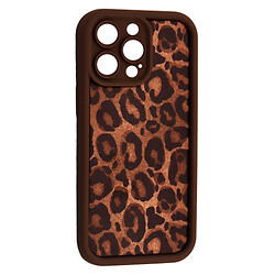 Чохол (накладка) Apple iPhone 13 Pro, Leopard, Brown 4, Коричневий