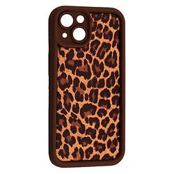 Чехол (накладка) Apple iPhone 15, Leopard, Brown 2, Коричневый