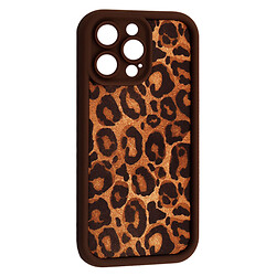 Чохол (накладка) Apple iPhone 15 Pro, Leopard, Brown 1, Коричневий