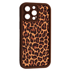 Чохол (накладка) Apple iPhone 15 Pro, Leopard, Brown 2, Коричневий