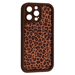 Чохол (накладка) Apple iPhone 15 Pro Max, Leopard, Brown 3, Коричневий