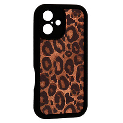 Чохол (накладка) Apple iPhone 16, Leopard, Чорний