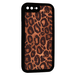 Чехол (накладка) Apple iPhone 7 Plus / iPhone 8 Plus, Leopard, Черный